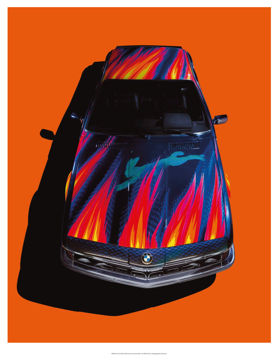 BMW Art Car 1982 635 CSi | Artist: Ernst Fuchs – Rene Staud Gallery