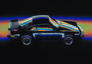 Porsche Art Collection Motiv "Porsche Turbo 3.3 Solarisation"