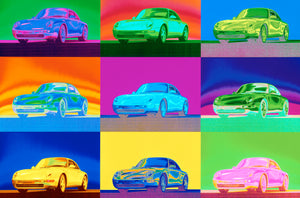 Porsche Art Collection Motiv "9 x 993"