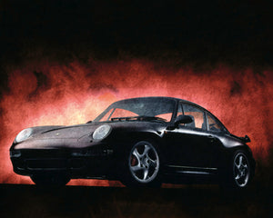Porsche Art Collection Motiv "993 Turbo Fire"
