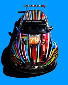 BMW Art Car 2010 M3 GT2 | Artist: Jeff Koons