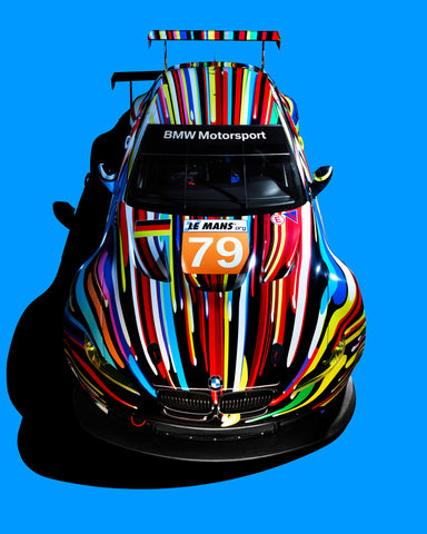 BMW Art Car 2010 M3 GT2 | Artist: Jeff Koons