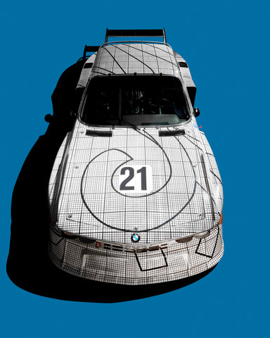 BMW Art Car 1976 3.0 CSL | Artist: Frank Stella