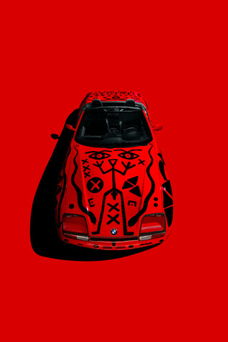 BMW Art Car 1991 Z1 | Artist: A.R. Penck