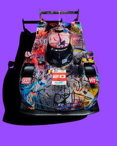 BMW Art Car M HYBRID V8 | Artist: Julie Mehretu