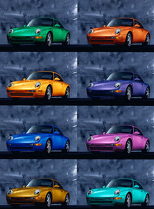 Porsche Art Collection Motiv "993 True Colors"