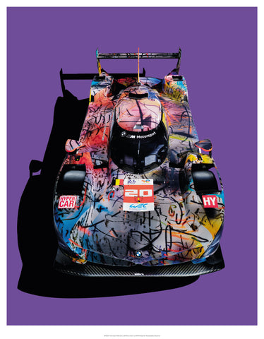 BMW Art Car M HYBRID V8 | Artist: Julie Mehretu