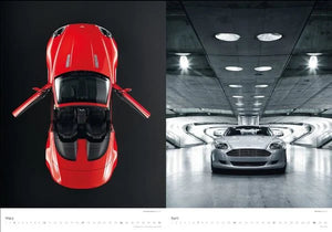 Kalender Aston Martin 2024 signiert by Rene Staud