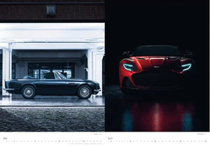 Kalender Aston Martin 2024 signiert by Rene Staud